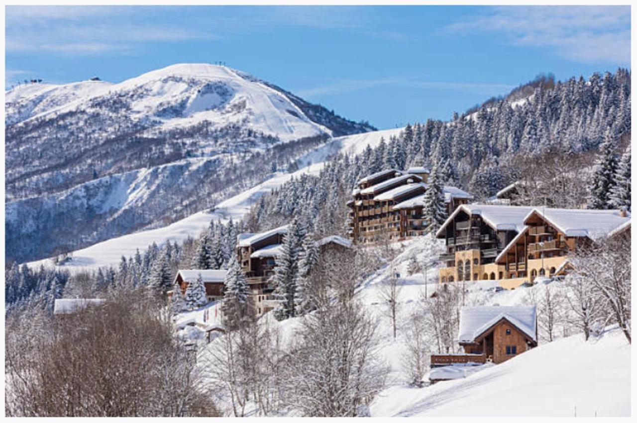 Vacancéole - Résidence Le Beauregard La Léchère Exterior foto